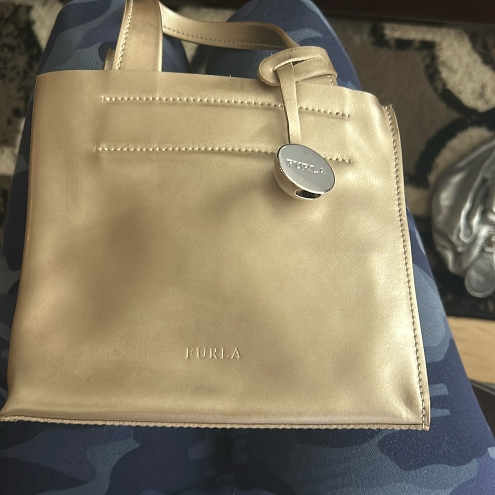 Small Furla tote.